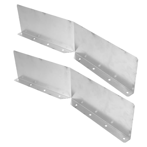 AUTSUPPL 2 Stück Regenabweiser Dachrinnen Spritzschutz Wetterfester Dach Regenumlenker für Hausdach Ecken Einfacher Schutz vor Dachrinnen Überlauf und Fassadenbeschädigung Rostbeständig AUTSUPPL 2 Stück Regenabweiser Dachrinnen Spritzschutz Wetterfester Dach Regenumlenker für Hausdach Ecken Einfacher Schutz vor Dachrinnen Überlauf und Fassadenbeschädigung Rostbeständig von AUTSUPPL