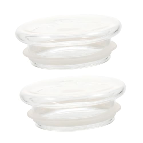AUTSUPPL 2 Stück Teiliges Auslaufsicheres Glas teekannen deckel Hitzebeständig Luftdicht Verschließbar Praktischer Schutz für Glas teekannen Einfache Reinigung Langlebiges Material AUTSUPPL 2 Stück Teiliges Auslaufsicheres Glas teekannen deckel Hitzebeständig Luftdicht Verschließbar Praktischer Schutz für Glas teekannen Einfache Reinigung Langlebiges Material von AUTSUPPL