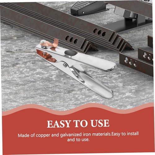 AUTSUPPL 2 Stück Teiliges Erdungs klemme für Schweißgeräte Heavy Duty Schweißzange mit Optimaler Leitfähigkeit Vielseitig Einsetzbar als Masseklemme für Sichere Stabile Schweißverbindungen AUTSUPPL 2 Stück Teiliges Erdungs klemme für Schweißgeräte Heavy Duty Schweißzange mit Optimaler Leitfähigkeit Vielseitig Einsetzbar als Masseklemme für Sichere Stabile Schweißverbindungen von AUTSUPPL