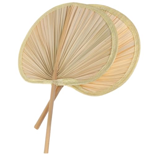 AUTSUPPL 2 Stück Teiliges Handgewebtes Bambusblatt-fächer- Chinesischer Stil Großer Sommerlicher Handgefertigter Fächer für Kühlung und Wanddekoration Geeignet für Outdoor und Zuhause AUTSUPPL 2 Stück Teiliges Handgewebtes Bambusblatt-fächer- Chinesischer Stil Großer Sommerlicher Handgefertigter Fächer für Kühlung und Wanddekoration Geeignet für Outdoor und Zuhause von AUTSUPPL