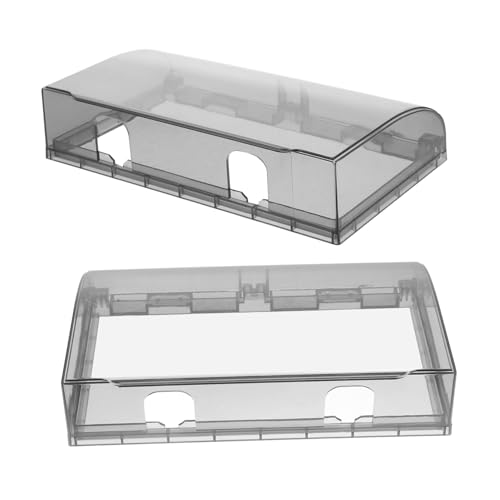 AUTSUPPL 2 Stück Teiliges Wetterfestes Steckdosenabdeckungs Selbstklebend Ultradünn Öffnungswinkel Schutz vor Spritzwasser Geeignet für Doppelte Wandsteckdosen in Bad und Küche AUTSUPPL 2 Stück Teiliges Wetterfestes Steckdosenabdeckungs Selbstklebend Ultradünn Öffnungswinkel Schutz vor Spritzwasser Geeignet für Doppelte Wandsteckdosen in Bad und Küche von AUTSUPPL