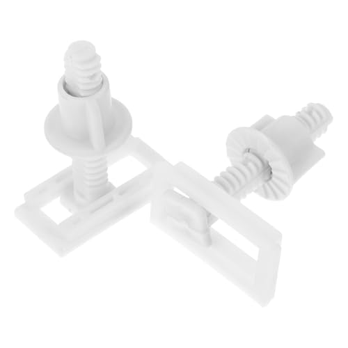AUTSUPPL 2 Stück Toilettensitz Schrauben Set Kunststoff Schrauben mit Gummi Spreizdübeln Schnelle Befestigung und Stabile Fixierung Passend für Gängige Wc deckel Modelle Ersatz Muttern AUTSUPPL 2 Stück Toilettensitz Schrauben Set Kunststoff Schrauben mit Gummi Spreizdübeln Schnelle Befestigung und Stabile Fixierung Passend für Gängige Wc deckel Modelle Ersatz Muttern von AUTSUPPL