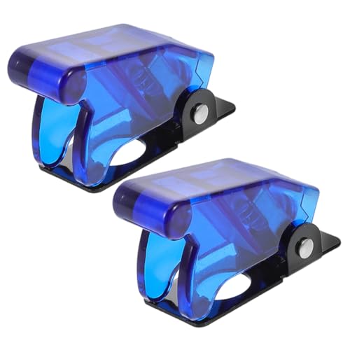 AUTSUPPL 2 Stück Transparente Blaue Schalterschutzkappe für Knopfschalter Staub Einsetzbar für Haushaltsgeräte und Auto Schutzabdeckung für Sicherheitsschalter AUTSUPPL 2 Stück Transparente Blaue Schalterschutzkappe für Knopfschalter Staub Einsetzbar für Haushaltsgeräte und Auto Schutzabdeckung für Sicherheitsschalter von AUTSUPPL