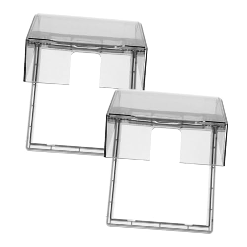 AUTSUPPL 2 Stück Wasserdichte Steckdosenabdeckung Modell Selbstklebend Spritzwassergeschützt für Badezimmer Toilette Wohnzimmer Schutz vor Feuchtigkeit und Beschädigung Tiefgrau AUTSUPPL 2 Stück Wasserdichte Steckdosenabdeckung Modell Selbstklebend Spritzwassergeschützt für Badezimmer Toilette Wohnzimmer Schutz vor Feuchtigkeit und Beschädigung Tiefgrau von AUTSUPPL
