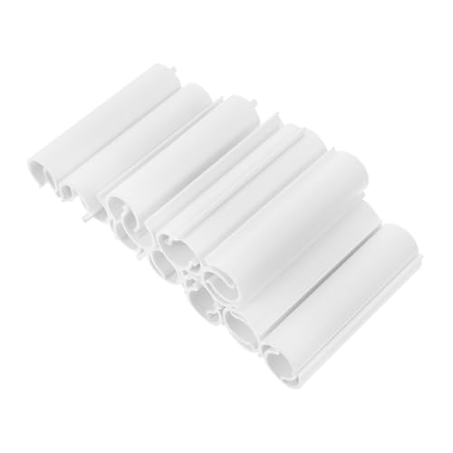 AUTSUPPL 20 Stück Teiliges Gewächshausclips aus Robustem Abs-kunststoff Vielseitige Netzklemmen mit Druckverschluss Stabile Halter für Netz Folie und Pflanzen Zuverlässiger Griff für Garten von AUTSUPPL