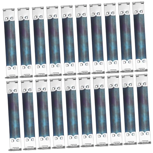 AUTSUPPL 20 Stück Teiliges Metall Innenrahmen mit Federverschluss Flexibler Handtaschenclip Robuster Schnappverschluss zum Nähen und Basteln von Münzbeuteln und Taschen Zufällige Farbe AUTSUPPL 20 Stück Teiliges Metall Innenrahmen mit Federverschluss Flexibler Handtaschenclip Robuster Schnappverschluss zum Nähen und Basteln von Münzbeuteln und Taschen Zufällige Farbe von AUTSUPPL