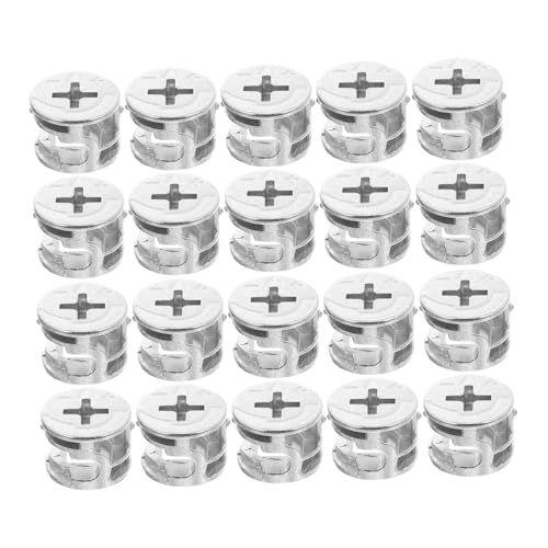 AUTSUPPL 20 Stück Teiliges Möbelverbinder Exzenter Nockenschlösser Metall Möbelverbinder für Schrank Kleiderschrank Tisch Montage mit Nickelbeschichtung Langlebig Unsichtbare Verbindungen AUTSUPPL 20 Stück Teiliges Möbelverbinder Exzenter Nockenschlösser Metall Möbelverbinder für Schrank Kleiderschrank Tisch Montage mit Nickelbeschichtung Langlebig Unsichtbare Verbindungen von AUTSUPPL