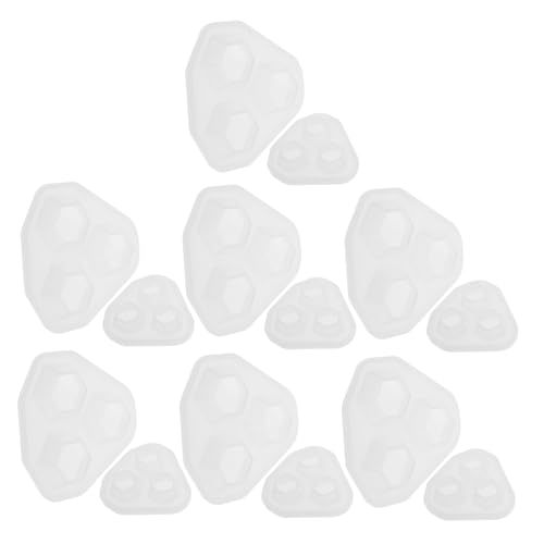 AUTSUPPL 20-teilige Silikon-bastelformen Für Harzkunst, Mini-diamanten Und Kristallsteine, Epoxidgussformen Für Selbstgemachte Schmuckanhänger Und Dekorative Harzperlen von AUTSUPPL