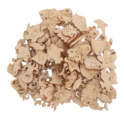 AUTSUPPL 200 Stück Holzplättchen Basteln Meerestiere Formen DIY Holzscheiben Naturmaterialien für Geburtstag Schule Party Dekoration Holz Ornamente Holzschnittscheiben AUTSUPPL 200 Stück Holzplättchen Basteln Meerestiere Formen DIY Holzscheiben Naturmaterialien für Geburtstag Schule Party Dekoration Holz Ornamente Holzschnittscheiben von AUTSUPPL