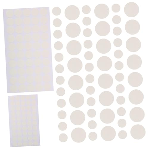 AUTSUPPL 200 Stück Teiliges Doppelseitiges Acryl Klebesticker Transparente Runde Klebepunkte Ø Starke Haftung ohne Rückstände für DIY Fotos Ballons Hochzeit und Bastelbedarf von AUTSUPPL
