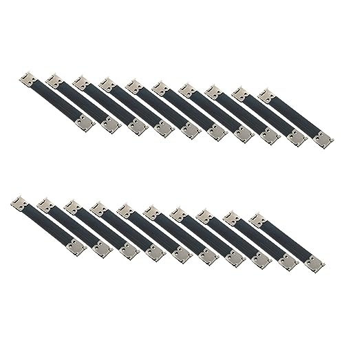 AUTSUPPL 20stücke Handtaschenrahmen Flexibles Federclip Zubehör Für DIY Geldbörsen Leichte Und Einfach Zu Installierende Taschenverschlüsse Für Bastelprojekte von AUTSUPPL