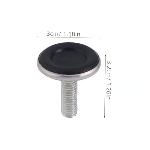 AUTSUPPL 24 Stück Teilig Verstellbare Möbel nivellierfüße mit Rutschfestem Schwarzem Kunststoffsockel Höhenverstellbar für Tisch Stuhl Schrankbeine Bodenschonend Einfach zu Montieren AUTSUPPL 24 Stück Teilig Verstellbare Möbel nivellierfüße mit Rutschfestem Schwarzem Kunststoffsockel Höhenverstellbar für Tisch Stuhl Schrankbeine Bodenschonend Einfach zu Montieren von AUTSUPPL