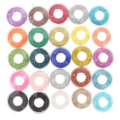 AUTSUPPL 25 Stück Teiliges Farbiges Stickgarn aus Strapazierfähigem Polyester für DIY Kreuzstich und Handarbeiten Vielseitig Verwendbar für Armbänder Quasten und Bastelprojekte AUTSUPPL 25 Stück Teiliges Farbiges Stickgarn aus Strapazierfähigem Polyester für DIY Kreuzstich und Handarbeiten Vielseitig Verwendbar für Armbänder Quasten und Bastelprojekte von AUTSUPPL