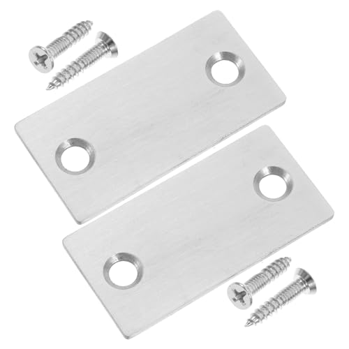 AUTSUPPL 2Stücke Türlochfüllerplatten Rostfreiem Türstreikplattenabdeckungen zur Reparatur von Türlöchern Nahtloses Design für Innen und Außentüren Einfache Installation AUTSUPPL 2Stücke Türlochfüllerplatten Rostfreiem Türstreikplattenabdeckungen zur Reparatur von Türlöchern Nahtloses Design für Innen und Außentüren Einfache Installation von AUTSUPPL