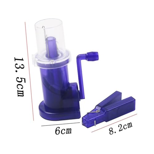 AUTSUPPL 3 Stück Handbetriebene DIY Strickmaschine aus Langlebigem Abs Material Handliche Garnwickler für Haushalt und Bastelbedarf Geeignet für Erwachsene und Einfache Zufällige Farbe AUTSUPPL 3 Stück Handbetriebene DIY Strickmaschine aus Langlebigem Abs Material Handliche Garnwickler für Haushalt und Bastelbedarf Geeignet für Erwachsene und Einfache Zufällige Farbe von AUTSUPPL