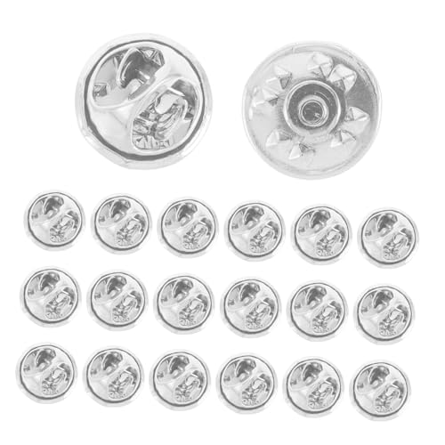 AUTSUPPL 30 Sätze Teiliges Metall Broschen Clips Robuste Sicherheitsrückseiten für DIY Broschen Anstecker und Namensschilder Geeignet für Kleidung und Accessoires Design Silber AUTSUPPL 30 Sätze Teiliges Metall Broschen Clips Robuste Sicherheitsrückseiten für DIY Broschen Anstecker und Namensschilder Geeignet für Kleidung und Accessoires Design Silber von AUTSUPPL