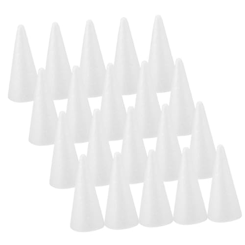 AUTSUPPL 30 Stück Teiliges Weißes Höhe DIY Bastelmaterial für Konische Schaumstoffspielzeuge zum Bemalen und Dekorieren Vielseitige Weihnachtsbaum Deko und Handwerksbedarf AUTSUPPL 30 Stück Teiliges Weißes Höhe DIY Bastelmaterial für Konische Schaumstoffspielzeuge zum Bemalen und Dekorieren Vielseitige Weihnachtsbaum Deko und Handwerksbedarf von AUTSUPPL