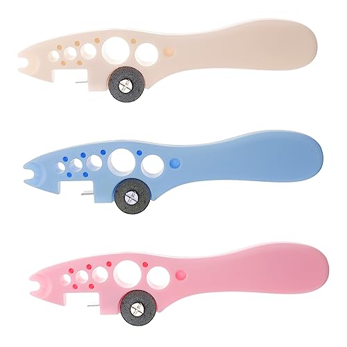 AUTSUPPL 3stücke Medizinische Ampullenöffner Multifunktionale Glasflaschenöffner Robuste Und Benutzerfreundliche Öffner Für Medizinische Ampullen Material Blau Und Weiß von AUTSUPPL