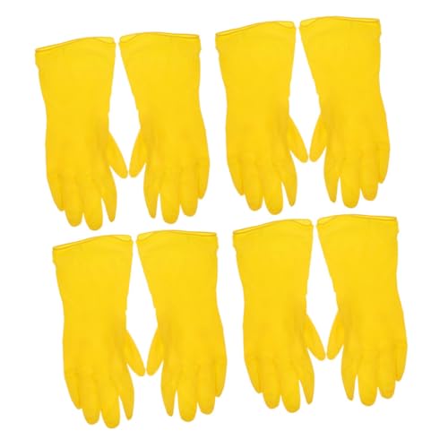 AUTSUPPL 4 Paare PVC Reinigungshandschuhe Küchenhandschuhe Rutschfest Flexibel Langlebig für Haushalt Spül Gartenarbeit Praktische Schutzhandschuhe AUTSUPPL 4 Paare PVC Reinigungshandschuhe Küchenhandschuhe Rutschfest Flexibel Langlebig für Haushalt Spül Gartenarbeit Praktische Schutzhandschuhe von AUTSUPPL