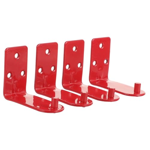 AUTSUPPL 4 Stück Feuerlöscher Wandhalterung Halterung aus Beschichtetem Eisen Rostfrei Einfach zu Montieren Kompatibel mit Ventilschlitz feuerlöschern Langlebige Wandbefestigung von AUTSUPPL