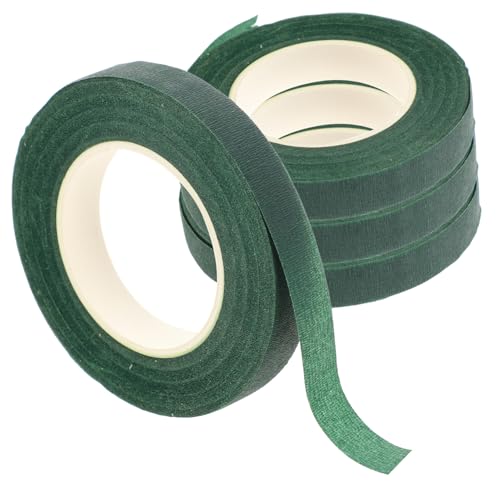 AUTSUPPL Grünes Blumenband 4 Stück Wasserfestes Floristenband Für Selbstgemacht Stielverpackungen Für Blumensträuße Für Hochzeiten Und Dekorationen Künstliche Blumen Und AUTSUPPL Grünes Blumenband 4 Stück Wasserfestes Floristenband Für Selbstgemacht Stielverpackungen Für Blumensträuße Für Hochzeiten Und Dekorationen Künstliche Blumen Und von AUTSUPPL