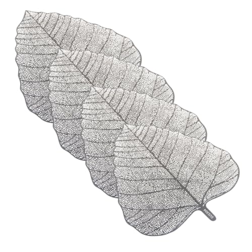 AUTSUPPL 4 Stück Teiliges Edelstahl Teesieb mit Feinem Mesh Hitzebeständig Wiederverwendbar Blattform Teefilter für Losen Tee Praktisches Haushalts teesieb für Tassen und Teekannen von AUTSUPPL