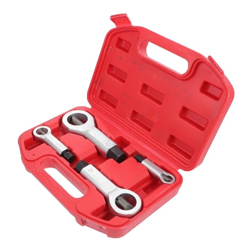 AUTSUPPL 4 Stück Teiliges Mutternsprenger aus Stahl Robuster Rostentferner Effektiver Nut Breaker zum Einfachen Lösen Beschädigter Korrodierter Muttern Energiesparend und Langlebig AUTSUPPL 4 Stück Teiliges Mutternsprenger aus Stahl Robuster Rostentferner Effektiver Nut Breaker zum Einfachen Lösen Beschädigter Korrodierter Muttern Energiesparend und Langlebig von AUTSUPPL