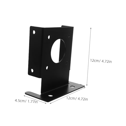 AUTSUPPL 4 Stück Teiliges Robuste Verzinkte Pfostensockel für Holzpfosten Wetterbeständige Dekorative Deck Zaunhalterungen Stabile Basis für Pergola Verandapfosten von AUTSUPPL