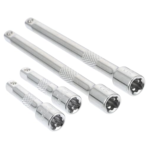 AUTSUPPL 4 Stück Teiliges Steckschlüssel Adapter Verlängerungsstange Robuste und Rostfreie Knarre Gelenk verbindung für Elektrowerkzeug und Heimwerkergebrauch AUTSUPPL 4 Stück Teiliges Steckschlüssel Adapter Verlängerungsstange Robuste und Rostfreie Knarre Gelenk verbindung für Elektrowerkzeug und Heimwerkergebrauch von AUTSUPPL