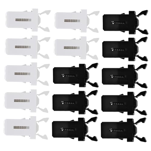 AUTSUPPL 40 Stück Teiliges Push button Mülltonnenverschluss Passend Stark und Langlebig Installieren Sichere Kunststoffklemmen für Verschiedene Abfalleimer AUTSUPPL 40 Stück Teiliges Push button Mülltonnenverschluss Passend Stark und Langlebig Installieren Sichere Kunststoffklemmen für Verschiedene Abfalleimer von AUTSUPPL