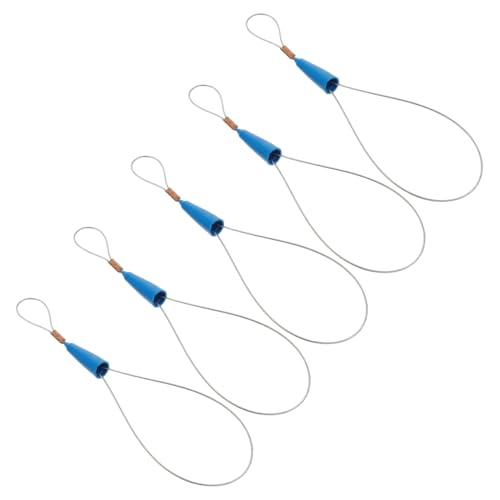 AUTSUPPL 5 Stück Teiliges Elektriker Kabelzuggerät Fischband Befestiger Zugdraht Einziehhilfe für Leerrohre Kabelziehen Wanddurchführung von AUTSUPPL