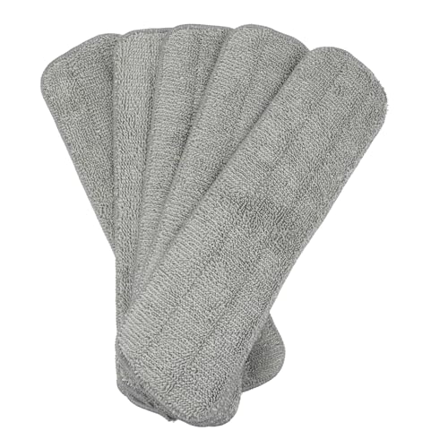 AUTSUPPL 5 Stück Teiliges Mikrofasermopp-pad Wiederverwendbare Waschbare Mop Ersatzbezüge Für Flachmopp Kompatibel Mit Verschiedenen Böden Wie Parkett Fliesen Schnell Zu Reinigen AUTSUPPL 5 Stück Teiliges Mikrofasermopp-pad Wiederverwendbare Waschbare Mop Ersatzbezüge Für Flachmopp Kompatibel Mit Verschiedenen Böden Wie Parkett Fliesen Schnell Zu Reinigen von AUTSUPPL