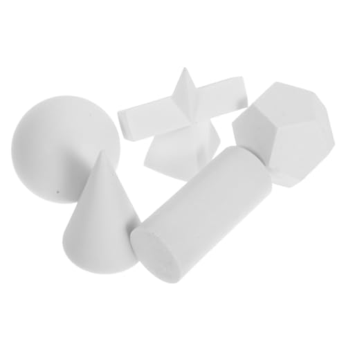 AUTSUPPL 5 Stück Teiliges Resin Geometrie Modell Simulation Gips Skizzen Zeichnung Requisiten für Kunstunterricht und Dekoration AUTSUPPL 5 Stück Teiliges Resin Geometrie Modell Simulation Gips Skizzen Zeichnung Requisiten für Kunstunterricht und Dekoration von AUTSUPPL