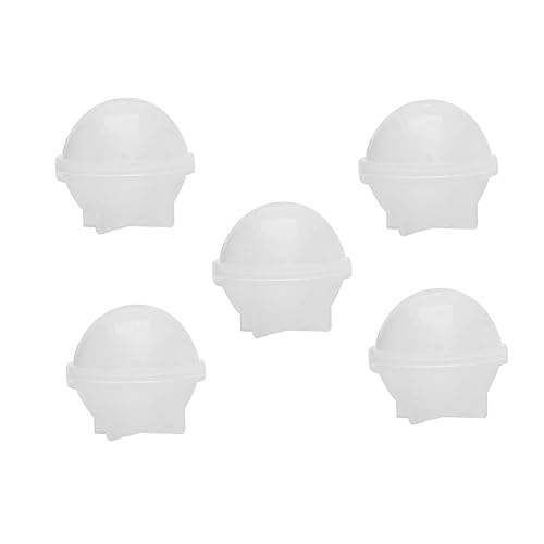 AUTSUPPL 5 Stück Teiliges Silikonform für Runde Kristall Epoxid Flexibel Leicht zu Reinigen für Dekoration von Kuchen Pralinen und DIY Projekte AUTSUPPL 5 Stück Teiliges Silikonform für Runde Kristall Epoxid Flexibel Leicht zu Reinigen für Dekoration von Kuchen Pralinen und DIY Projekte von AUTSUPPL