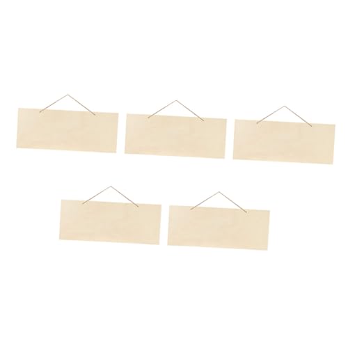 AUTSUPPL 5 Stück Teiliges Unvollendete Holzschilder zum Aufhängen Glatte Oberfläche DIY Holzschilder für Bastelarbeiten Vintage Holztafeln für Dekoration Robust und Vielseitig Einsetzbar AUTSUPPL 5 Stück Teiliges Unvollendete Holzschilder zum Aufhängen Glatte Oberfläche DIY Holzschilder für Bastelarbeiten Vintage Holztafeln für Dekoration Robust und Vielseitig Einsetzbar von AUTSUPPL
