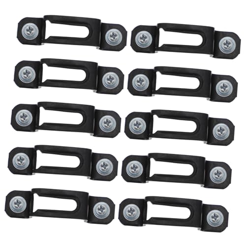 AUTSUPPL 50 Sätze Unsichtbare Schrankverbindungsstücke aus Gehärtetem Manganstahl Verdeckte Schraubverschlüsse Verstärkte Einfache Montage für Schränke und Kleiderschränke von AUTSUPPL