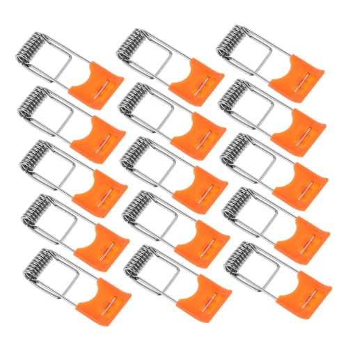 AUTSUPPL 50 Stück Federclips für Einbaustrahler Robuste Halterungen für LED Deckenleuchten Werkzeuglose Installation für Wohn und Geschäftsräume Langlebige Materialien von AUTSUPPL