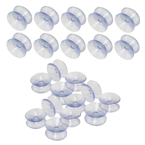 AUTSUPPL 50 Stück Transparente Doppelseitige Silikon saugnäpfe rutschfeste Gummipads für Glasflächen ohne Haken Vielseitig Einsetzbar für Haushalt Bad und Küche AUTSUPPL 50 Stück Transparente Doppelseitige Silikon saugnäpfe rutschfeste Gummipads für Glasflächen ohne Haken Vielseitig Einsetzbar für Haushalt Bad und Küche von AUTSUPPL