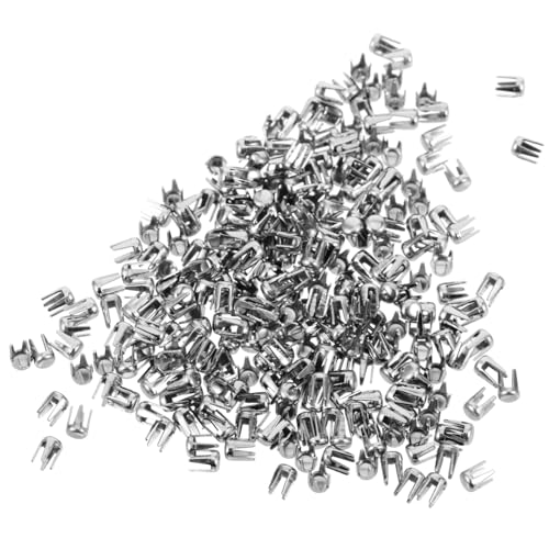 AUTSUPPL 5000 Stück Metall Vier Krallen Perlen Ziernieten für Kleidung DIY Spike Studs Nägel zum Dekorieren von Schuhen Taschen und Textilien AUTSUPPL 5000 Stück Metall Vier Krallen Perlen Ziernieten für Kleidung DIY Spike Studs Nägel zum Dekorieren von Schuhen Taschen und Textilien von AUTSUPPL