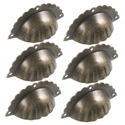 AUTSUPPL 6 Stck Vintage Möbelknöpfe Halbkreis Design Dekorative Schrankknäufe für Kommode Küchenschränke Einfach zu Montieren Leichte Langlebige Beschläge AUTSUPPL 6 Stck Vintage Möbelknöpfe Halbkreis Design Dekorative Schrankknäufe für Kommode Küchenschränke Einfach zu Montieren Leichte Langlebige Beschläge von AUTSUPPL