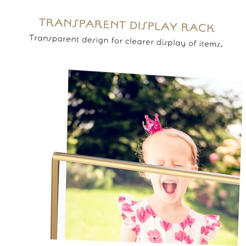 AUTSUPPL 6 Stück Teiliges Acryl Tisch-aufsteller Klare Vertikale Preisschilder Halter Langlebig Abnehmbar Leicht für Restaurant Hochzeit Büro Deko Speisekarten Gewerbe von AUTSUPPL