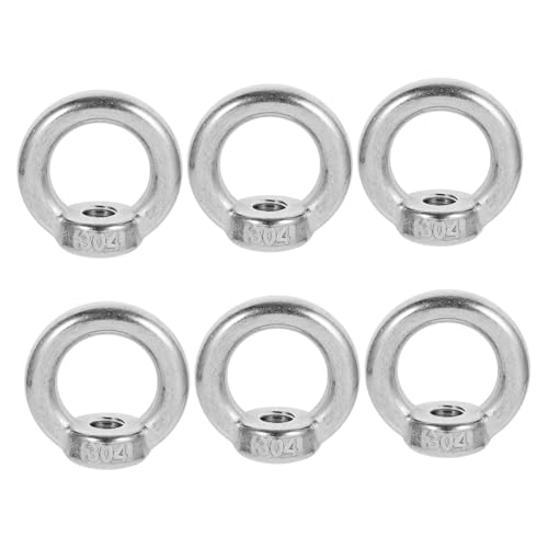 AUTSUPPL 6 Stück Teiliges Edelstahl Ösenschrauben Rostfreie Ringschrauben mit Gewinde Handfestes Befestigen Vielseitig für Dachträger und Wasseranwendungen AUTSUPPL 6 Stück Teiliges Edelstahl Ösenschrauben Rostfreie Ringschrauben mit Gewinde Handfestes Befestigen Vielseitig für Dachträger und Wasseranwendungen von AUTSUPPL