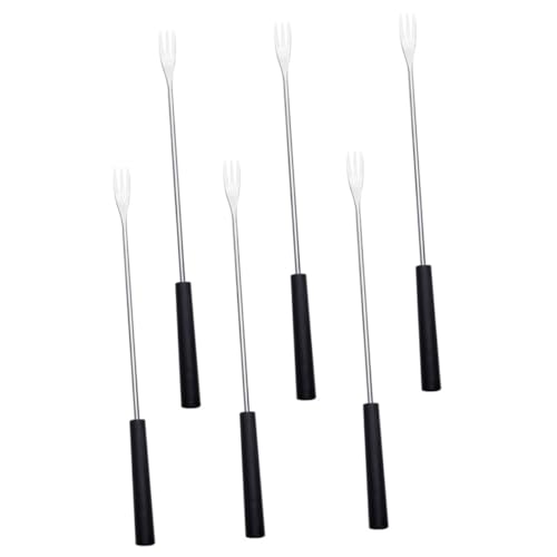 AUTSUPPL 6 Stück Teiliges Edelstahl mit Langem Pp griff Hitzebeständig für Schokolade Käse Obst und Dessert Vielseitig Verwendbar für Fondue Grill und Buffet AUTSUPPL 6 Stück Teiliges Edelstahl mit Langem Pp griff Hitzebeständig für Schokolade Käse Obst und Dessert Vielseitig Verwendbar für Fondue Grill und Buffet von AUTSUPPL