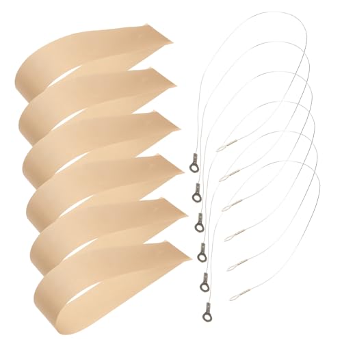 AUTSUPPL 6 Stück Teiliges Ersatzset Steuerungsheizdraht mit Stoffband Hitzebeständige Heizstreifen für Hand Versiegelungsmaschinen Korrosionsresistent und Schnell Aufheizend von AUTSUPPL