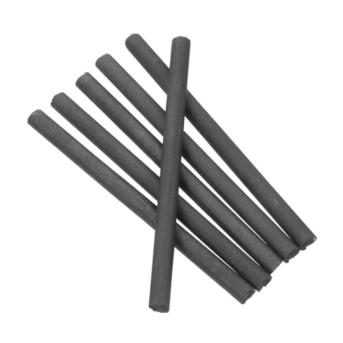 AUTSUPPL 6St Graphitelektroden-Kohlenstoffstab Gussgraphitelektrode Graphit-Rührstäbchen Graphitstift Rührstab aus Graphit Graphitstäbe Rührstab zum Schmelzen Dark Grey Wiederverwendbar von AUTSUPPL