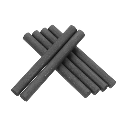 AUTSUPPL 6St Graphitelektroden-Kohlenstoffstab Hochleistungs-Graphitelektrode Graphit-Rührstäbchen Graphitstab für Experimente Graphitelektrode, Kohlenstoffstab Dark Grey Wiederverwendbar von AUTSUPPL