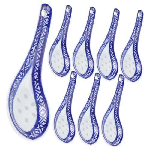 AUTSUPPL 8 Stück Teiliges Chinesische Porzellan suppenlöffel aus Sicherem Keramikmaterial Retrofarbiges Design Ergonomisch Geformt Hitzebeständig und Vielseitig für Haushalt und Restaurant AUTSUPPL 8 Stück Teiliges Chinesische Porzellan suppenlöffel aus Sicherem Keramikmaterial Retrofarbiges Design Ergonomisch Geformt Hitzebeständig und Vielseitig für Haushalt und Restaurant von AUTSUPPL