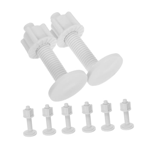 AUTSUPPL 8 Stück Teiliges Wc sitz Schrauben Ersatzset aus Kunststoff mit Gummidübel für Einfache Werkzeugfreie Montage Passend für Toilettensitze und Sichere Befestigung AUTSUPPL 8 Stück Teiliges Wc sitz Schrauben Ersatzset aus Kunststoff mit Gummidübel für Einfache Werkzeugfreie Montage Passend für Toilettensitze und Sichere Befestigung von AUTSUPPL