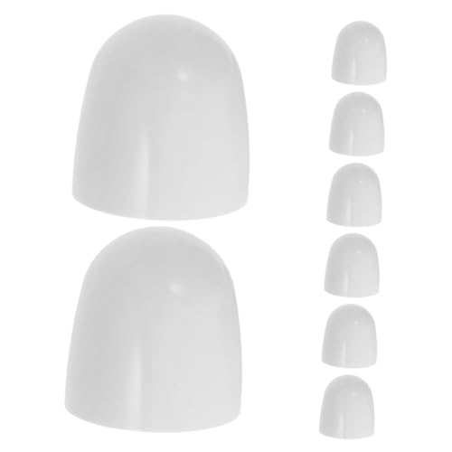 AUTSUPPL 8 Stück Toilettenschrauben Abdeckungen Schraubenkappen für Toilettensitz mit Einfacher Installation Weiße Dekorative Kappen für Wc Bodenbefestigungen Langlebigem Material AUTSUPPL 8 Stück Toilettenschrauben Abdeckungen Schraubenkappen für Toilettensitz mit Einfacher Installation Weiße Dekorative Kappen für Wc Bodenbefestigungen Langlebigem Material von AUTSUPPL