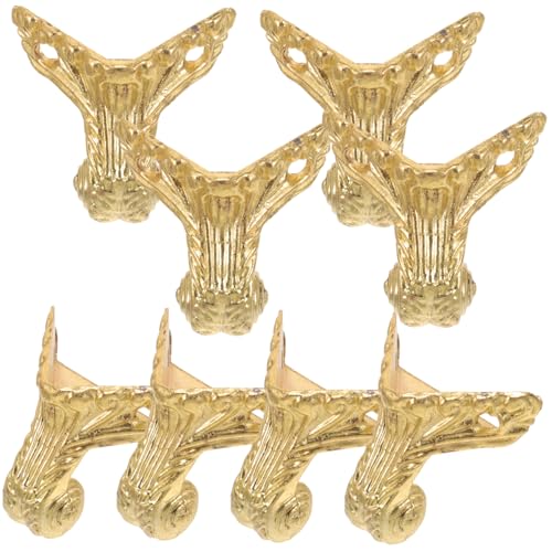 AUTSUPPL 8Stücke Antike Möbelbeine Dekorative Eckenschutzfüße für Möbel Installieren Elegantes Design für Klassisches für Möbel Upgrades AUTSUPPL 8Stücke Antike Möbelbeine Dekorative Eckenschutzfüße für Möbel Installieren Elegantes Design für Klassisches für Möbel Upgrades von AUTSUPPL